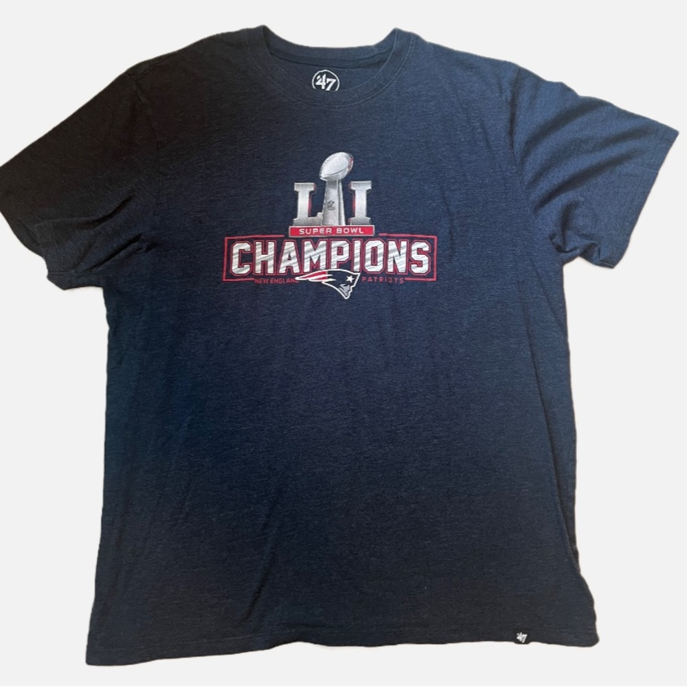 Patriots Super Bowl T- Shirt Boys Large